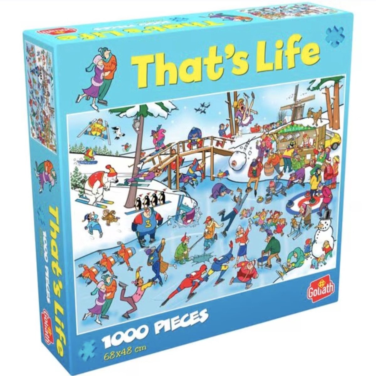 Thats Life - Winter Fun - 1000 stukjes - Legpuzzel